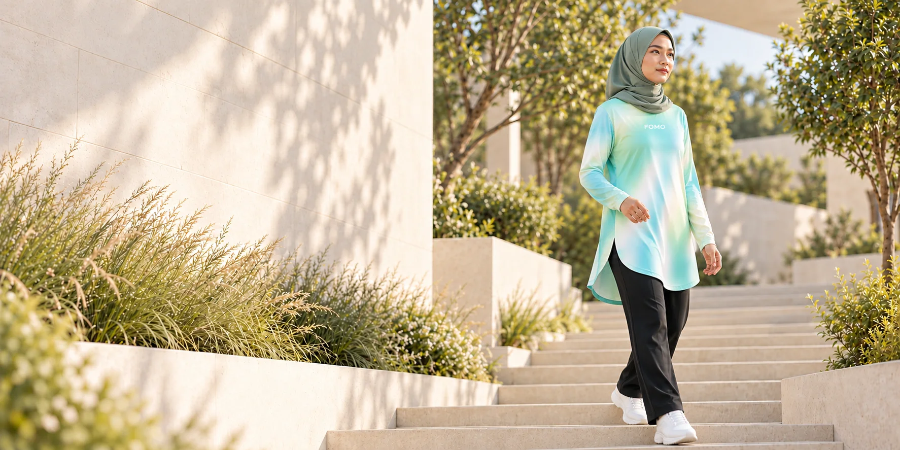 FOMO Athletics Muslimah activewear